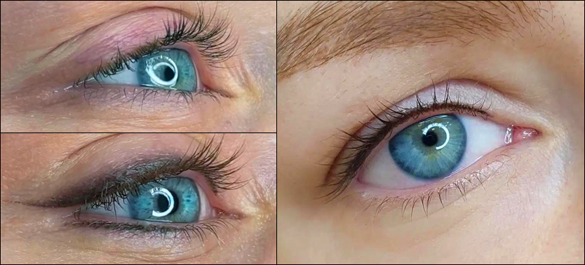 wimpernkranz lidstrich brush